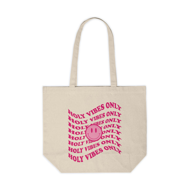 Holy Vibes Only Tote Bag