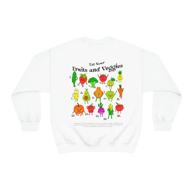 EAT YOUR VEGGIES Sweatshirt | Bake and Skate