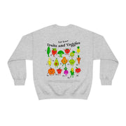 EAT YOUR VEGGIES Sweatshirt | Bake and Skate