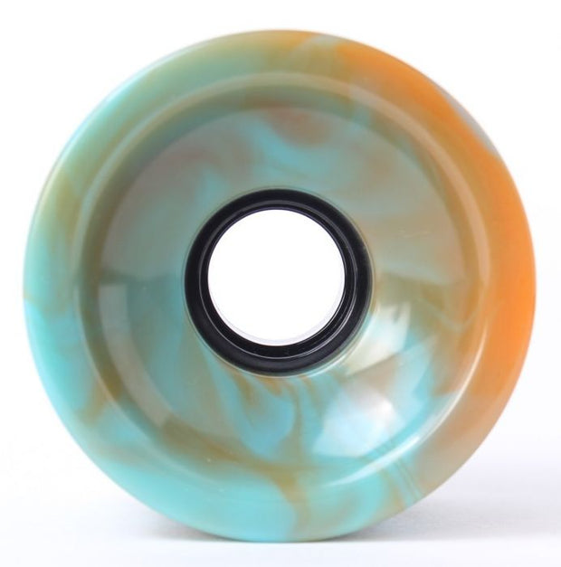 Blue/ Orange Swirl Wheels