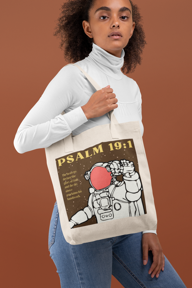 Psalm 19:1 Tote Bag