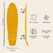 Retrospec Penny Board | Sunflower